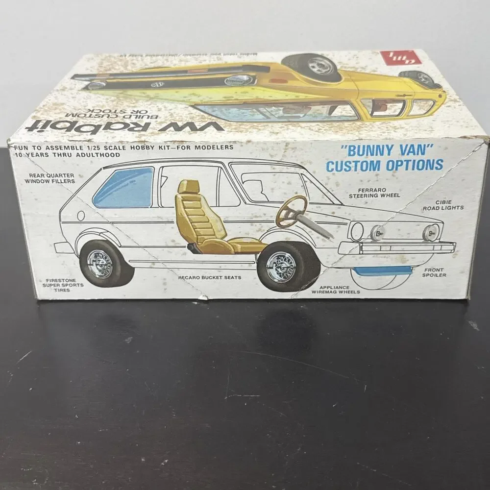 AMT Volkswagen Rabbit Mk I VW Kit # 2001 Stock or Custom Unbuilt‎ in Box Mk1